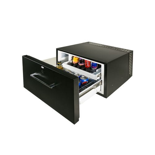Minibar with drawer - PBD 42 - Vingcard - with built-in light / for hotel