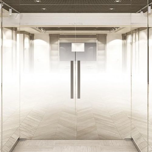 Glass decorative film - FUTURA - SolarScreen International - for interior / PET / adhesive