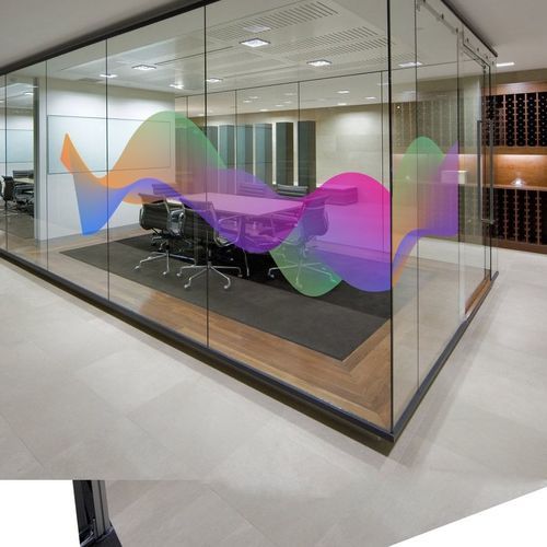 Glass decorative film - Clear Print - SolarScreen International - PET / printable / custom-made