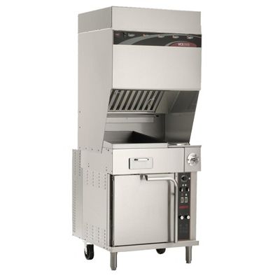 Electric range cooker - WVO2HFG - Wells Bloomfields - commercial / 1 oven / stainless steel