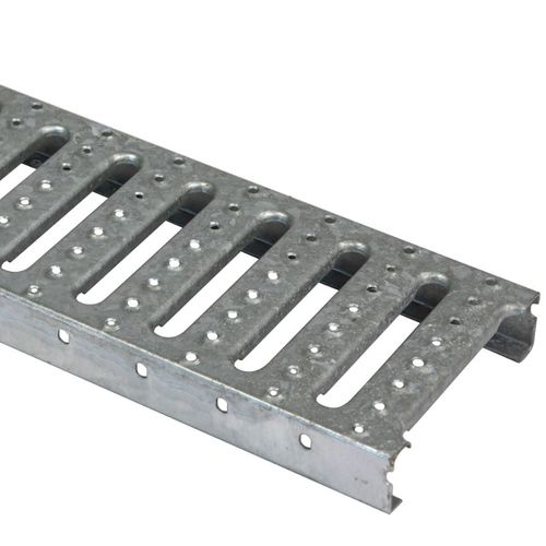 Galvanised steel step - PS-OVA - JK TECHNIC - aluminum / stainless steel / for raised floors