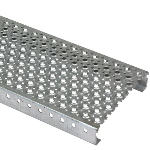 Galvanised steel step - PS-OFF - JK TECHNIC - aluminum / stainless steel / for raised floors