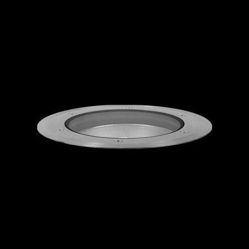 Recessed floor light fixture - INTERPISO - exporlux - compact fluorescent / halogen / round