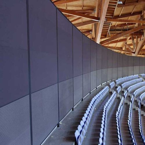 Ceiling acoustic panel - ADDSORB® REV - Jocavi - Acoustic Panels, Lda - for wall / MDF / wood veneer