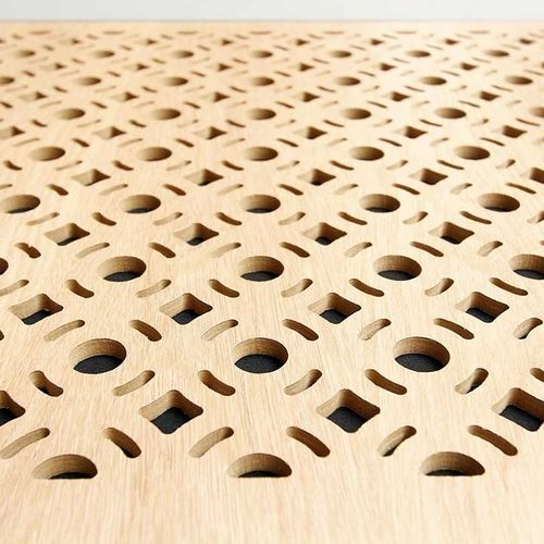 Ceiling acoustic panel - ADDSORB® - Jocavi - Acoustic Panels, Lda - for wall / wood / square
