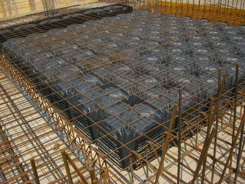 Modular formwork element - CRAWL SPACES MODÌ - Claudioforesi - disposable / plastic / for slab
