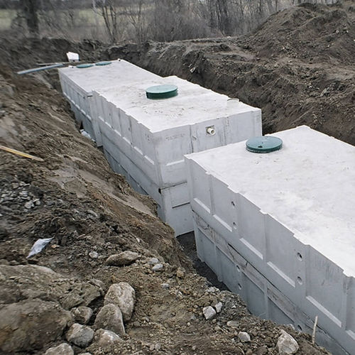 Prefab septic tank - Armtec - concrete