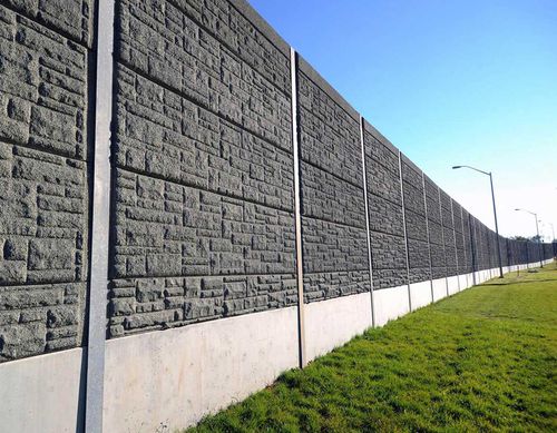 Prefab noise barrier - DURISOL - Armtec - lightweight concrete / for roads