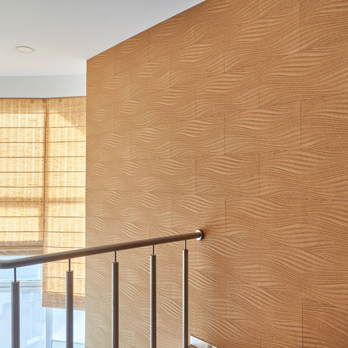 Interior wall-covering - DYNAMIC : WAVES - SEDACOR - Soc. Exportadora de Artigos de Cortiça - cork / 3D / home