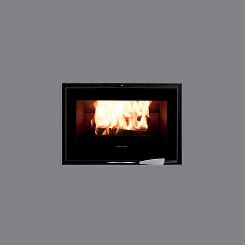 Contemporary fireplace surround - CADRE SOLO - Richard le Droff - steel