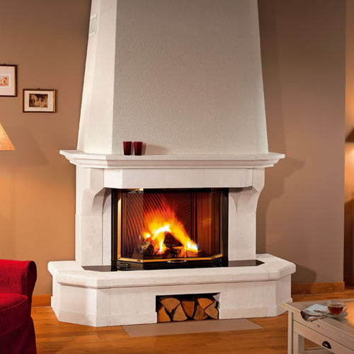 Traditional fireplace surround - ANDROMÈDE - Richard le Droff - stone
