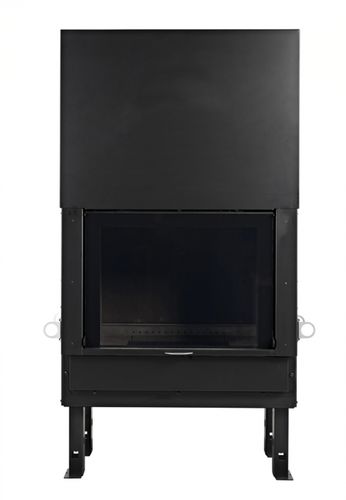Closed wood hearth - EMPYRIUM - Richard le Droff - 1-sided / metal