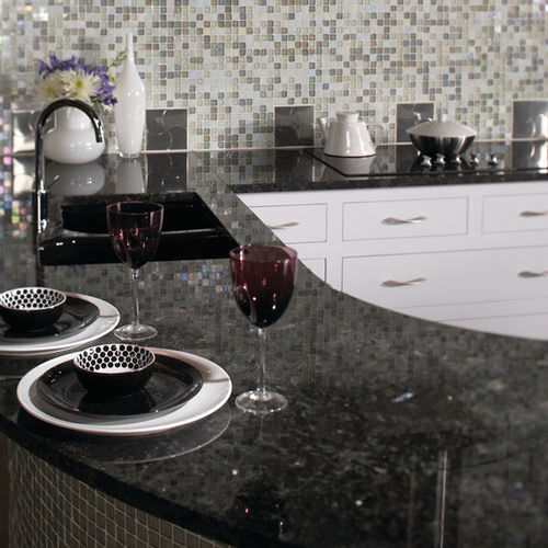 Natural stone tile - GRANITE COLLECTION - Daltile - embossed / indoor / kitchen