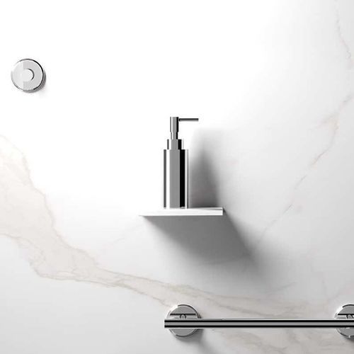 Commercial soap dispenser - AB002 B - AQUAelite® - home / wall-mounted / brass