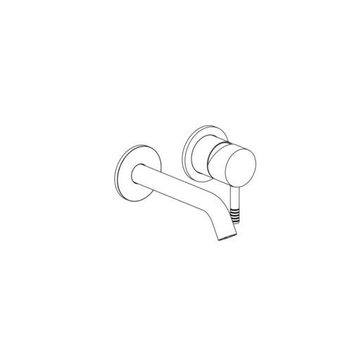 Washbasin mixer tap - a supp - AQUAelite® - built-in / wall-mounted / stainless steel 316L
