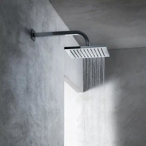 Wall-mounted shower head - SF094 A - AQUAelite® - square / rain / commercial