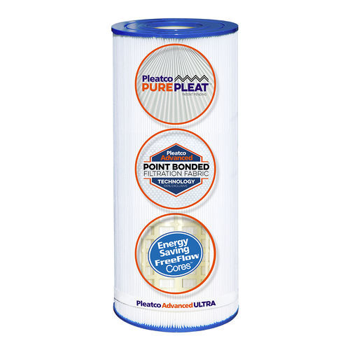 Cartridge swimming pool filter - PLEATCO ULTRA - Pentair Aquatic Systems