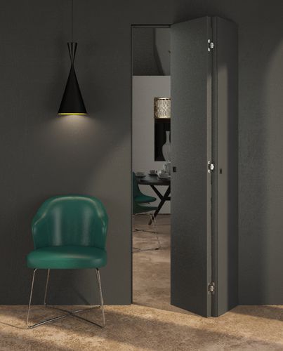 Interior door - LIBERA - FBP PORTE - wooden / aluminum / folding