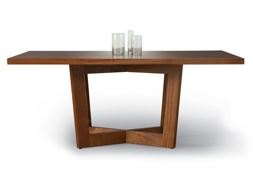 Contemporary dining table - DUETTE - ALTURA - walnut / rectangular / home