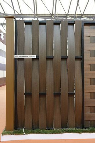 Fixed partition - ULTRASHIELD® - newtechwood - composite / commercial