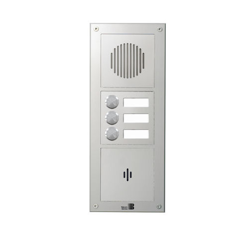 Aluminum door station - BT 20-133 - Telecom Behnke GmbH - exterior / 3-button