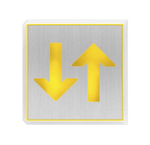 Aluminum door pictogram - 20‐2552 - Telecom Behnke GmbH - orientation