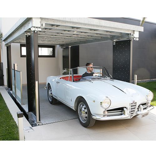 Outdoor car lift - C4S CCB / SCB  - Green Park srl - electric / home