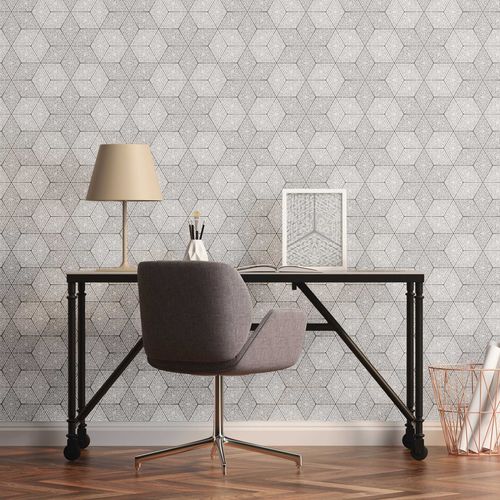 Contemporary wallpaper - RINALDO - Equipo DRT - geometric / 3D effect