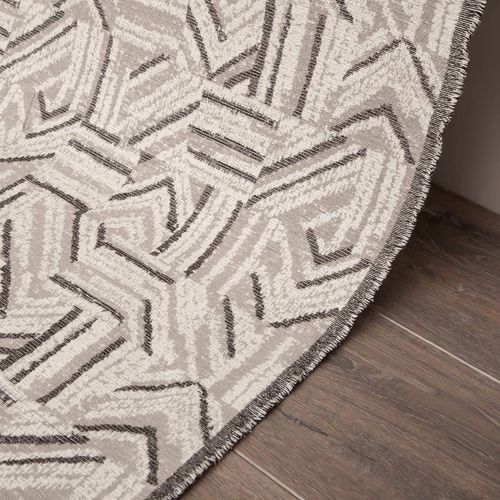 Upholstery fabric - SAYDAN - Equipo DRT - for curtain / geometric pattern / polyester
