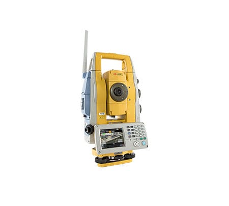 Total station with prism - IS-3 SERIES - Topcon Positioning Systems Inc - robotic