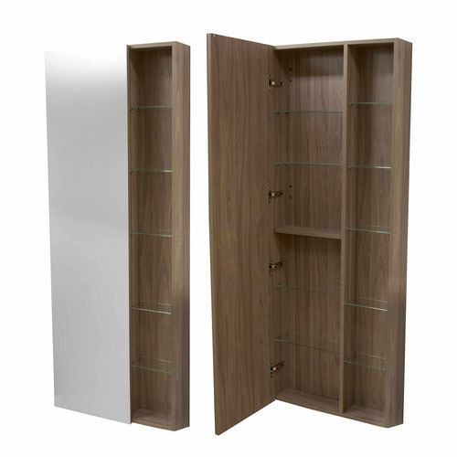 Bathroom column cabinet - NICHE - DECOTEC - contemporary / mirrored