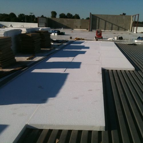 Thermal insulation - Single-Ply (SP) - Insulfoam - expanded polystyrene (EPS) / panel / interior