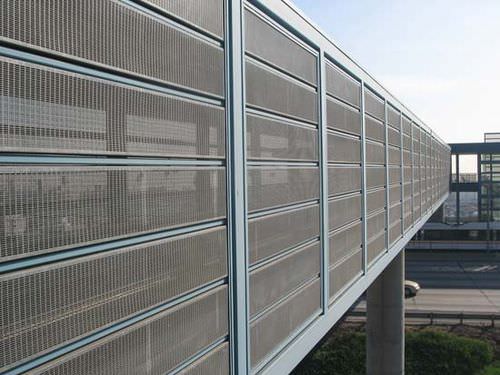Fence with bars - AMICO - Alabama Metal Industries - for green spaces / metal / contemporary