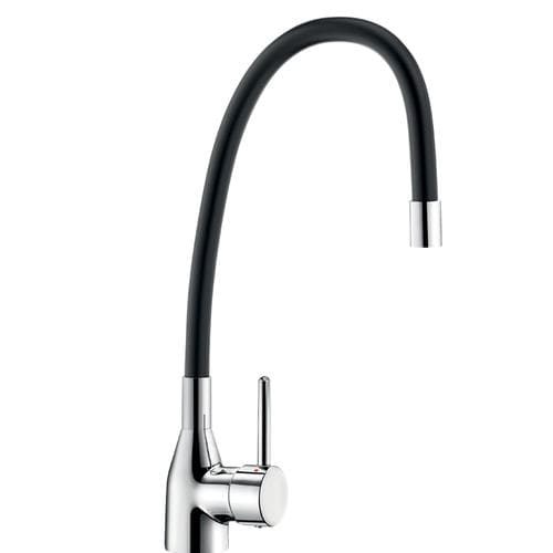 Countertop mixer tap - 2526T2 - DELABIE - mechanical / chrome-plated brass / kitchen