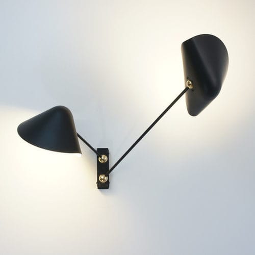 Contemporary wall light - AD2  - atelier moderniste - indoor / aluminum / brass