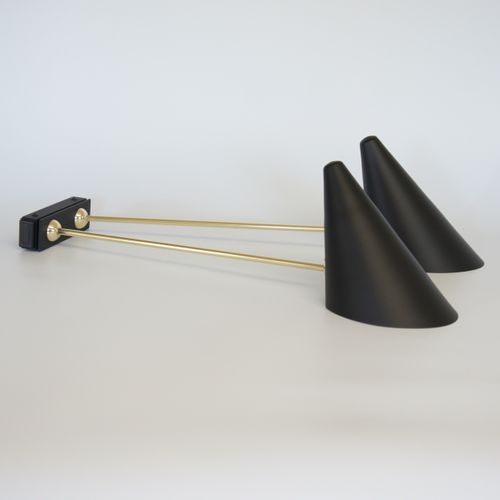 Contemporary wall light - A2CO - atelier moderniste - indoor / aluminum / brass