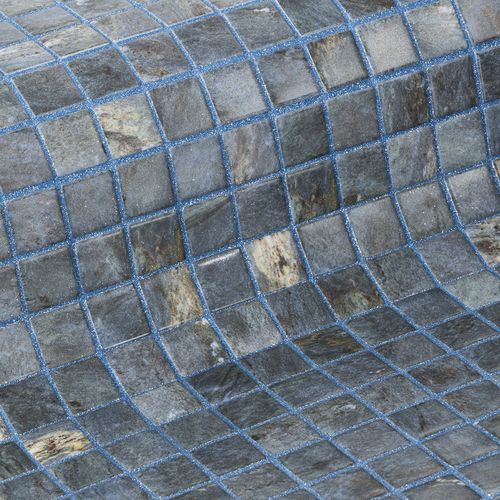 Marble mosaic tile - DOLERITE 25 - EZARRI MOSAICO - matte / indoor / outdoor