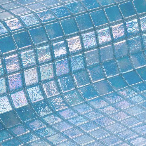 Glass mosaic tile - AZUR 25 - EZARRI MOSAICO - high-gloss / indoor / outdoor