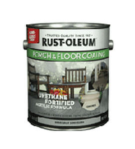 Decorative paint - PORCH & FLOOR SEMI-GLOSS - RUST-OLEUM - for floor