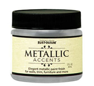 Decorative paint - RUST-OLEUM METALLIC ACCENTS TRIAL SIZE - RUST-OLEUM - for wall / for metal