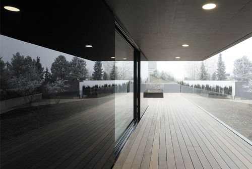 Sliding patio door - ZURICH - AIR-LUX - aluminum / double-glazed / insulated