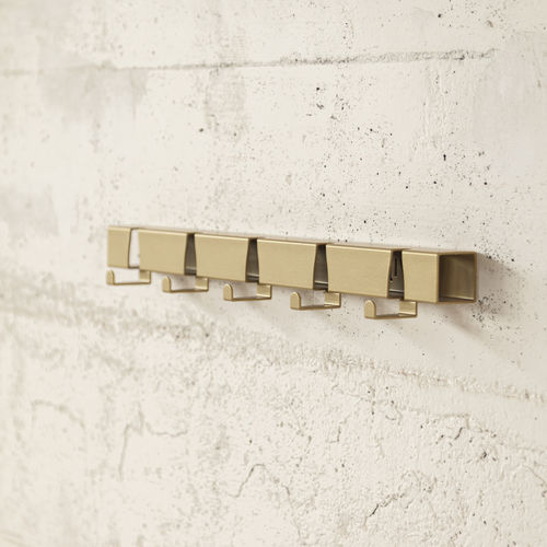 Wall-mounted coat rack - VIJ5 - contemporary / metal / black