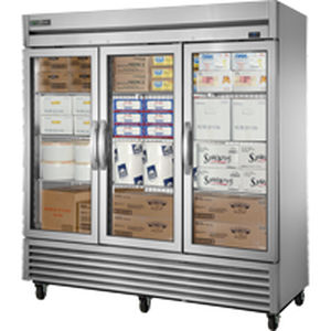 Commercial freezer - T-72FG-HC~FGD01 - True Food International - upright / glazed / stainless steel