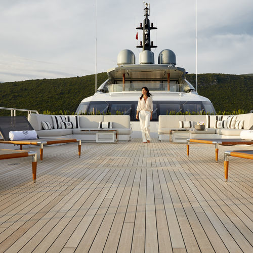 Teak decking board - SEABLEWOOD - Seable&Co. - wood look / commercial