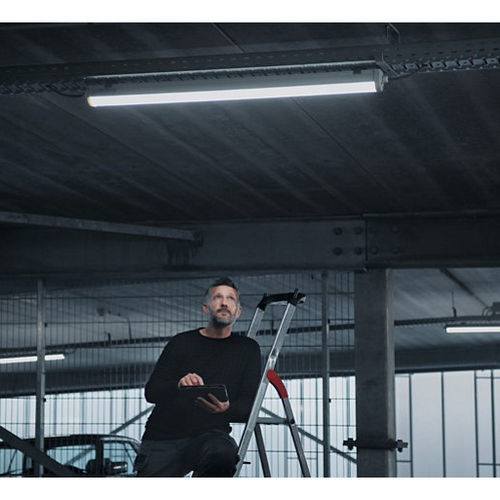 Surfacemounted light fixture MASTERCONNECT EM/MAINS T8 PHILIPS LIGHTING LED / linear