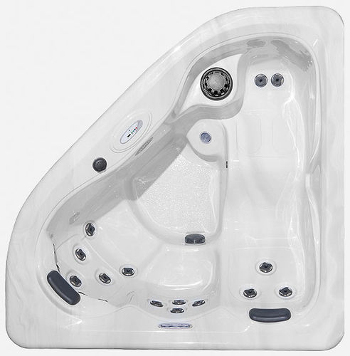 Above-ground hot tub - TS 120 - MASTER SPAS - corner / 3-seater / home
