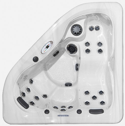Above-ground hot tub - TS 240 - MASTER SPAS - corner / 3-seater / home
