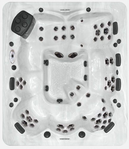 Above-ground hot tub - TS MP - MASTER SPAS - rectangular / 7-person / home