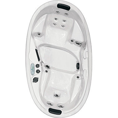 Above-ground hot tub - CLS 415 - MASTER SPAS - oval / 2-person / home