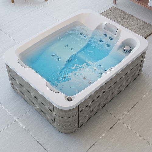 Built-in hot tub - EQUILIBRE E - ASTRALPOOL - above-ground / rectangular / 3-seater